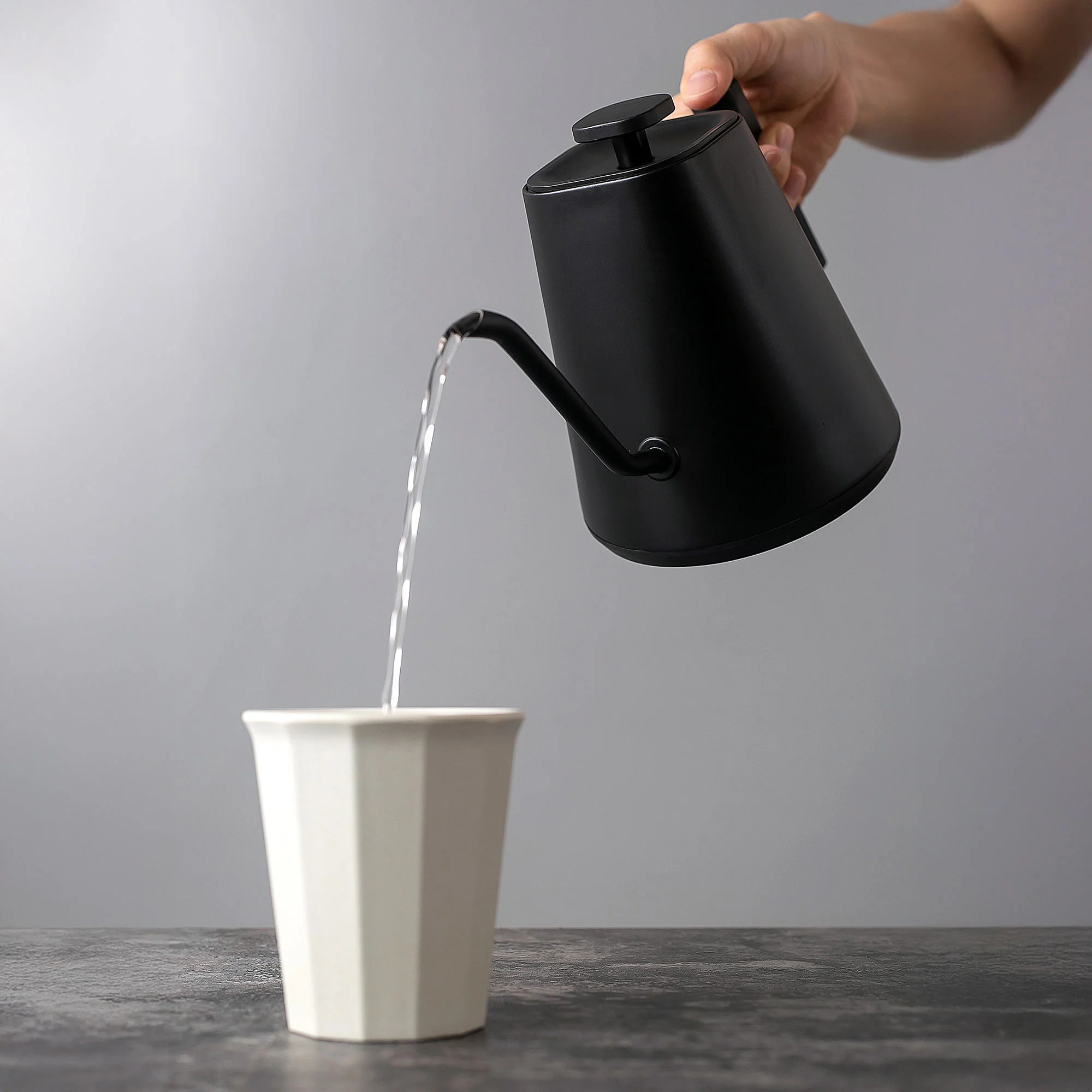 Felicita Square Temperature Control Electric Kettle - Image 2