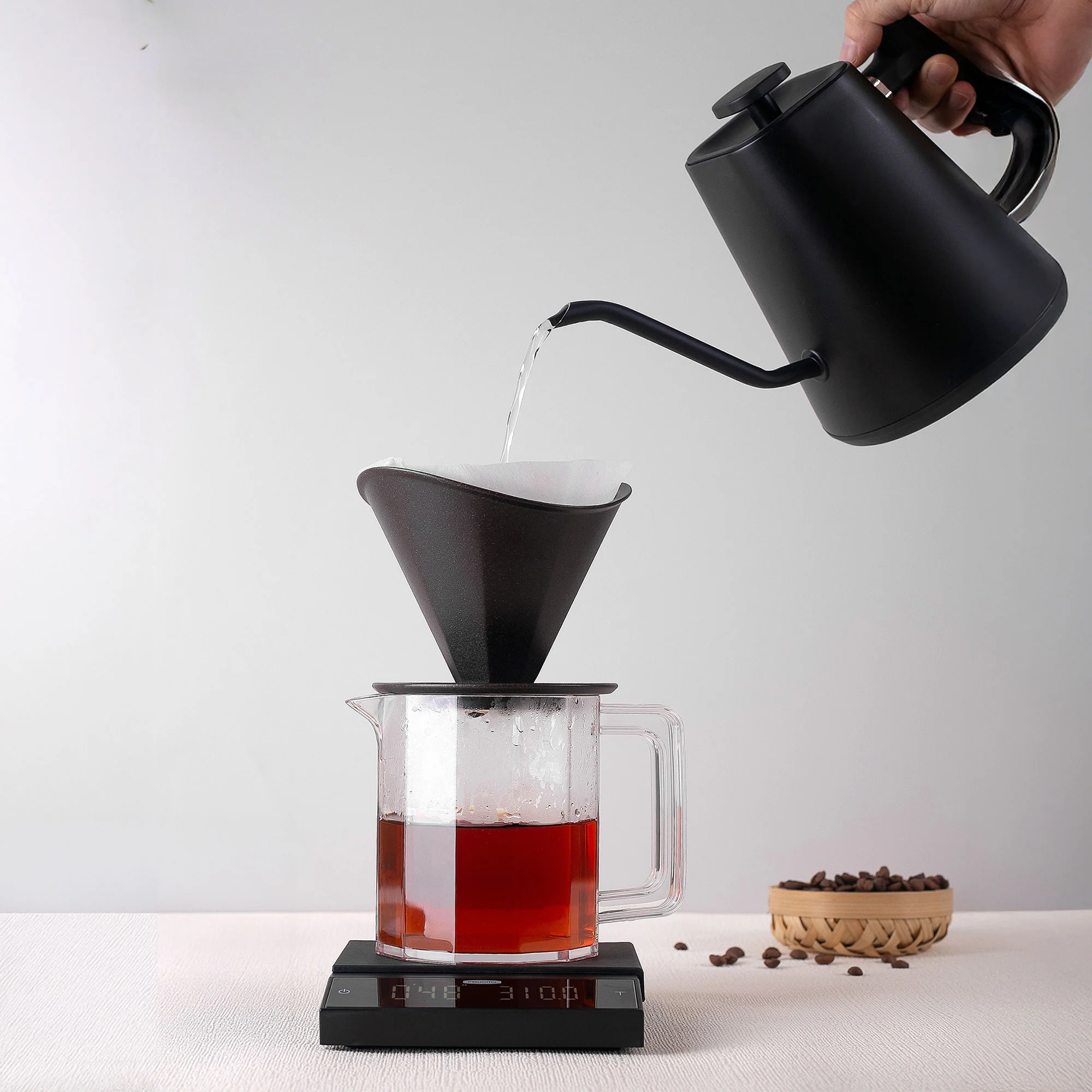 Felicita Square Temperature Control Electric Kettle - Image 4